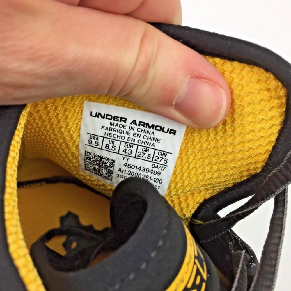 SOLD! Under Armour Delta Project Rock Sneakers - Picture 8 of 8